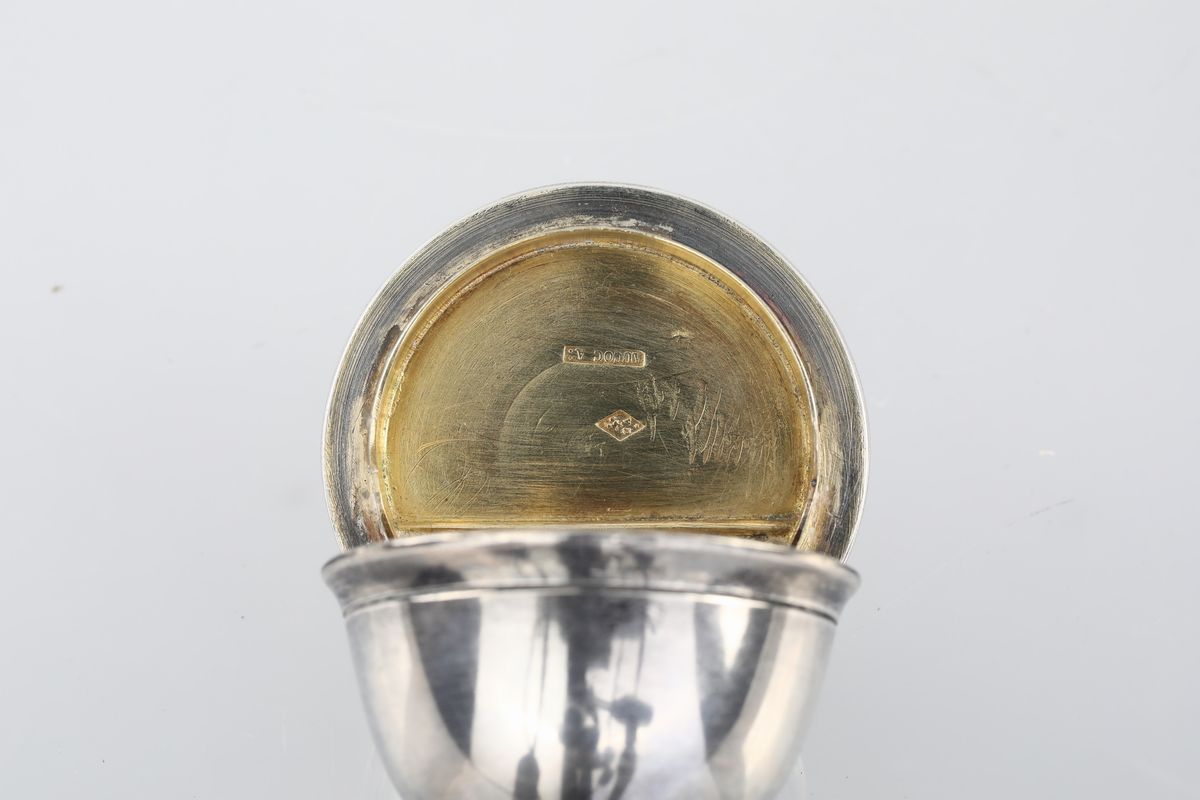 Portapillole in Argento 925/1000, Francia, Ultimo Quarto del XIX Secolo, Argentiere André Au...