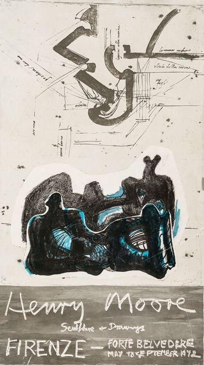 Manifesto (henry Moore Sculpture + Drawings, Firenze - Forte Belvedere, 1972)