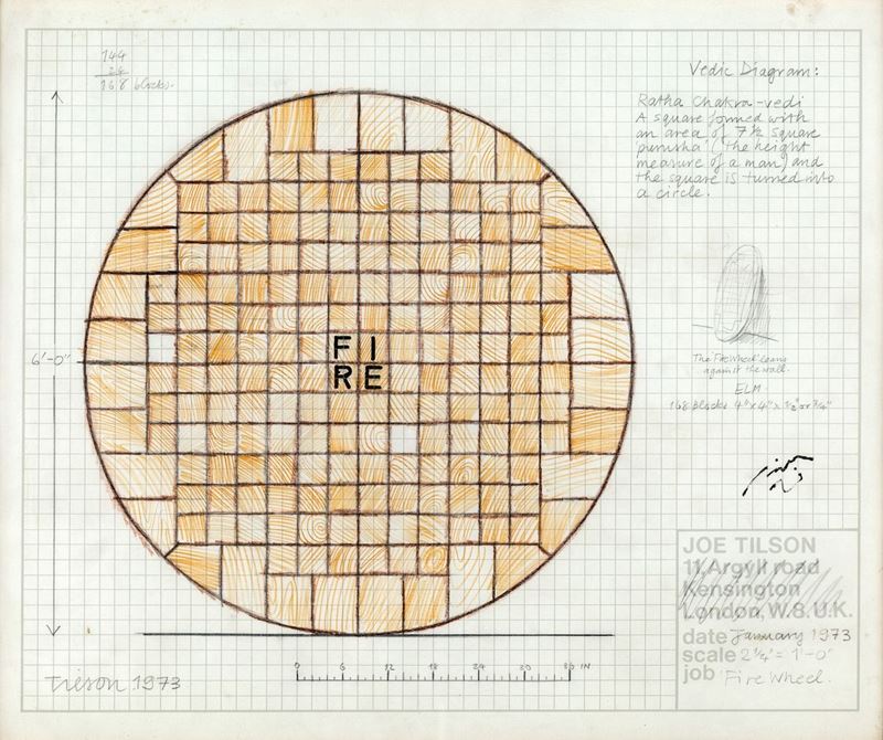 Joe Tilson - Fire Wheel