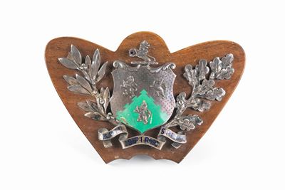 Crest in Argento, Inghilterra XIX Secolo, Regina Vittoria