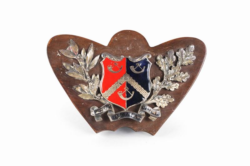 Crest in Argento, Inghilterra XIX Secolo, Regina Vittoria