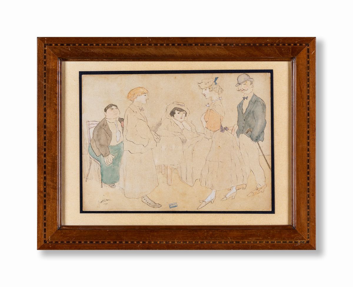 Jules Pascin - Conversartion