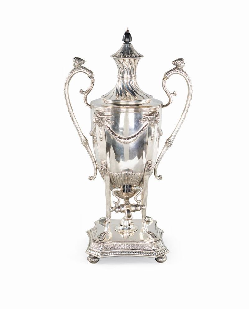 Grande Samovar in Argento, Padova 1710