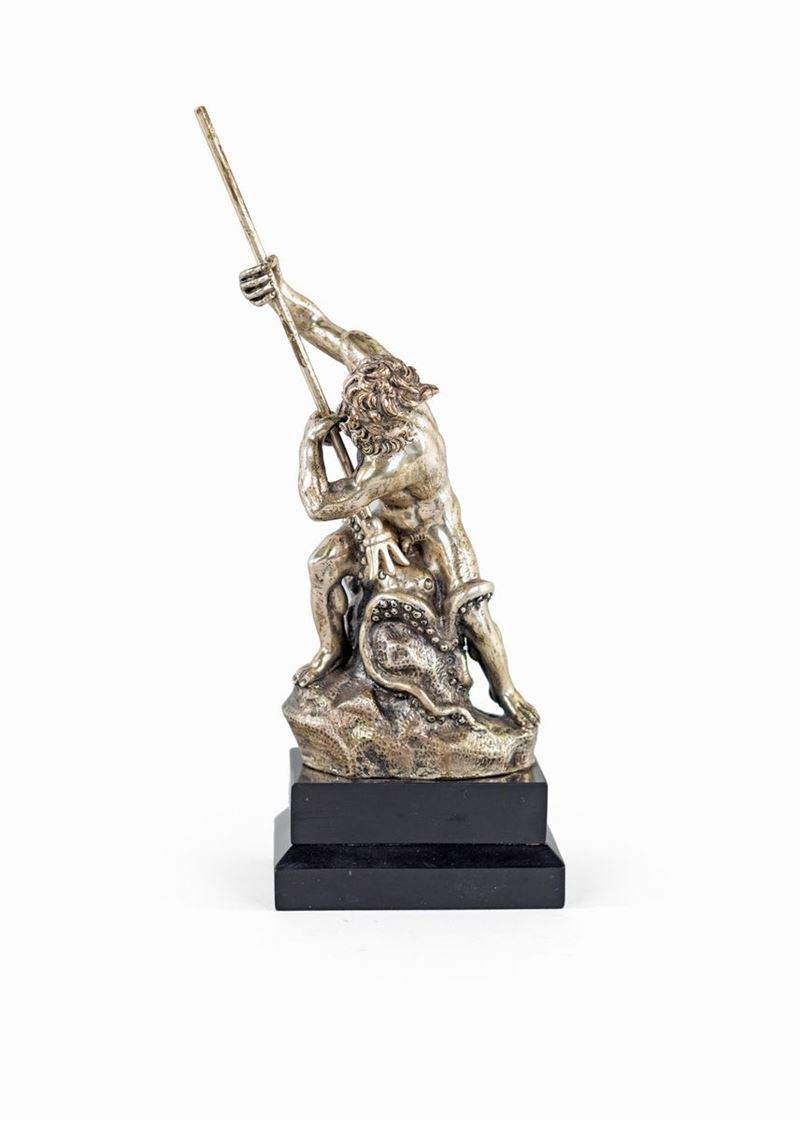 Ferdinando De Luca - Figura di Nettuno in Argento