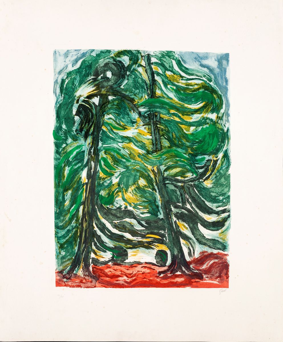 Virgilio Guidi - Lotto di 3 Litografie