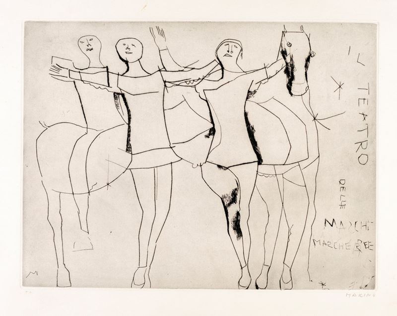 Marino Marini - Il Teatro delle Maschere