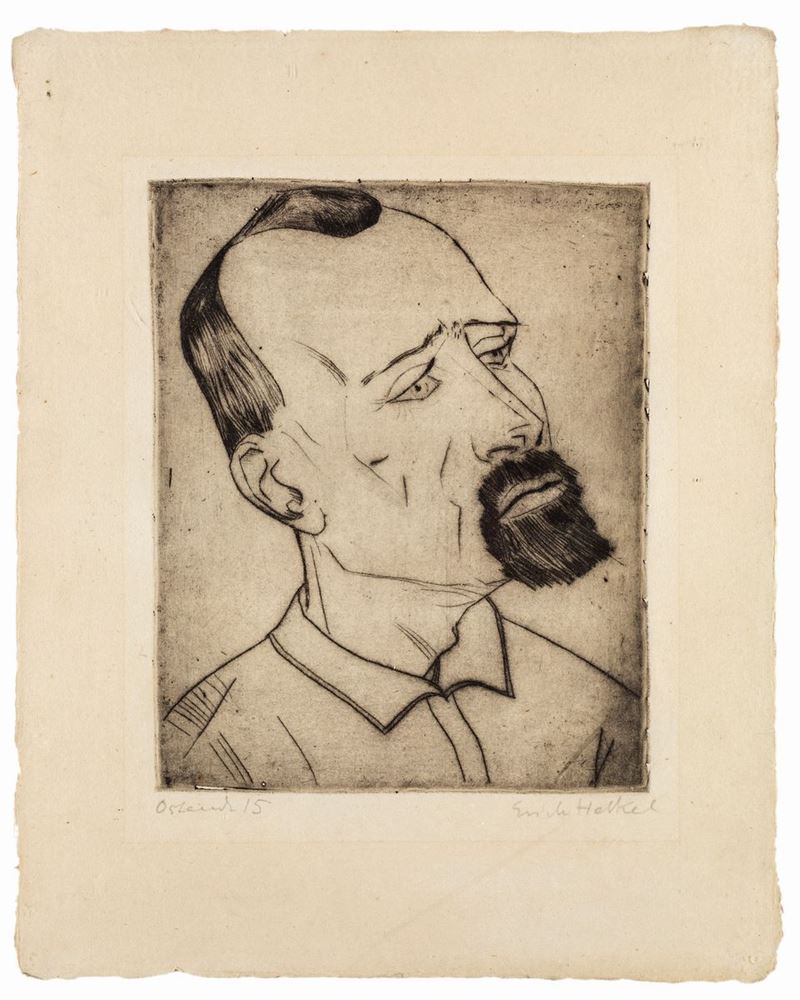 Erich Heckel - Ritratto del Dott. M