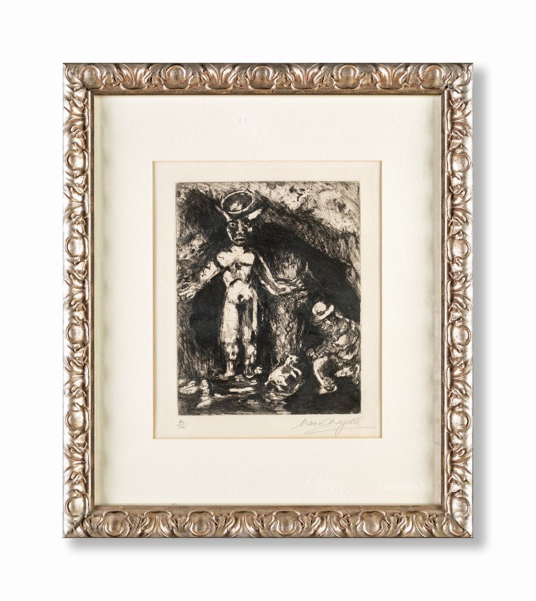 Marc Chagall - L'homme Et L'idole De Bois