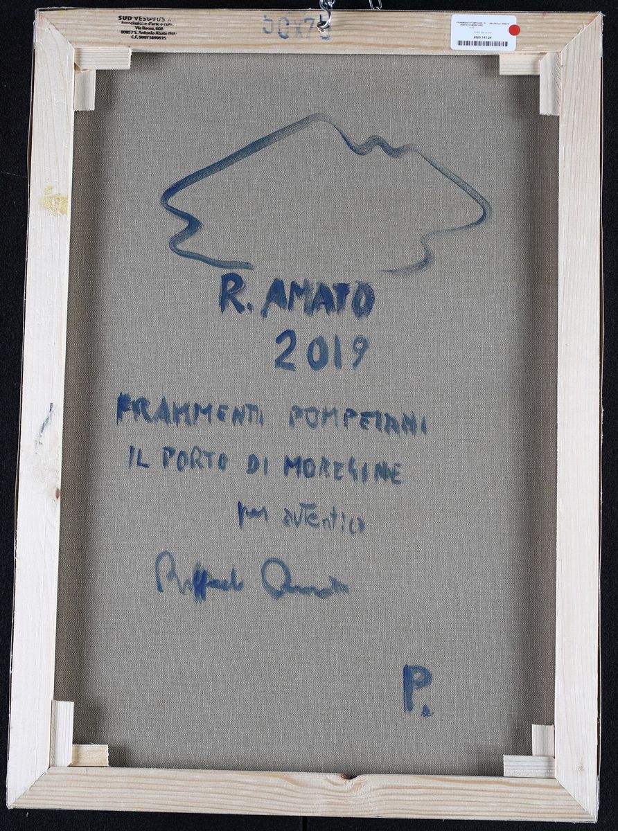 Raffaele Amato - Frammenti Pompeiani - il Porto di Moregine