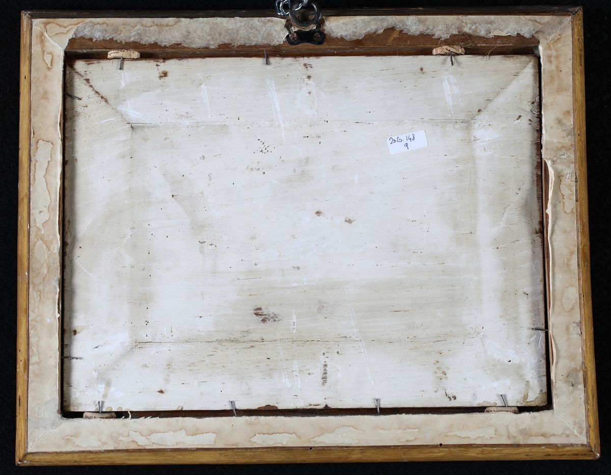 Pittore Fine XVIII/inizio XIX Secolo - A) Paesaggio con L'eremo dei Camaldoli B) Paesaggio con Pa...