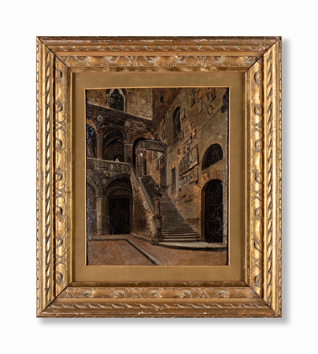 Pittore della Fine del XIX Secolo - Palazzo del Bargello a Firenze