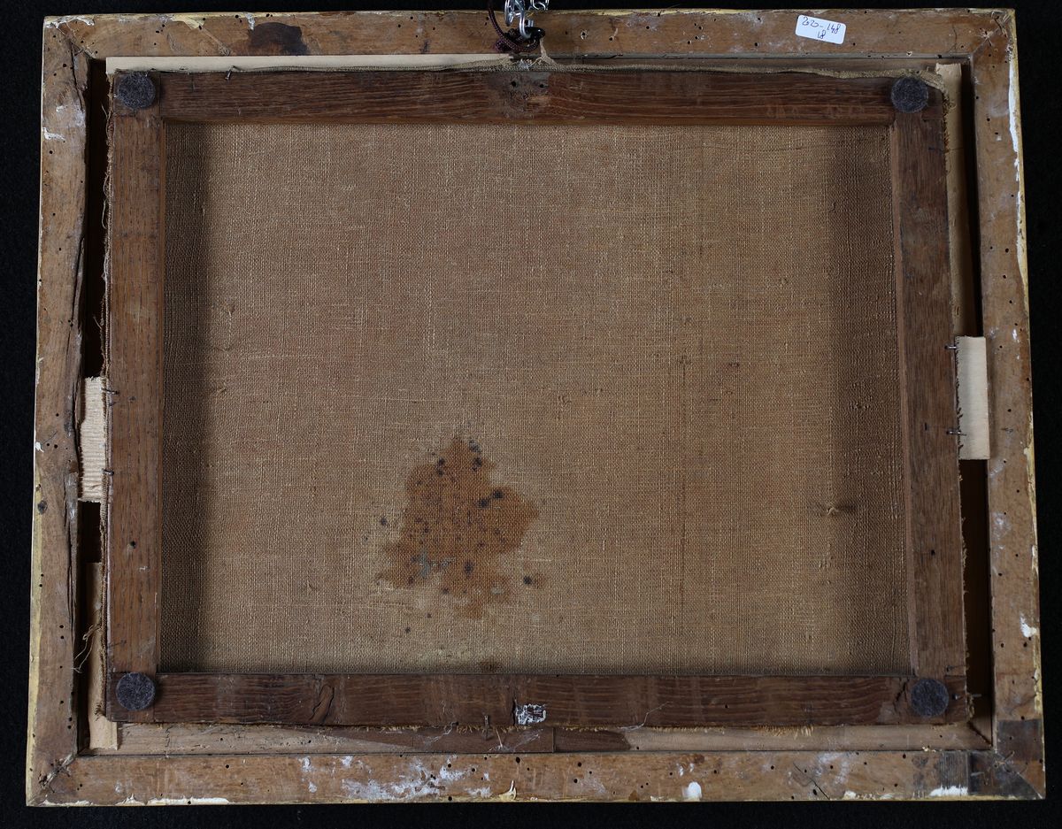 Pittore Tedesco, Prima Metà del XIX Secolo - A) Basilica di Santa Maria in Domnica e la Fontana d...