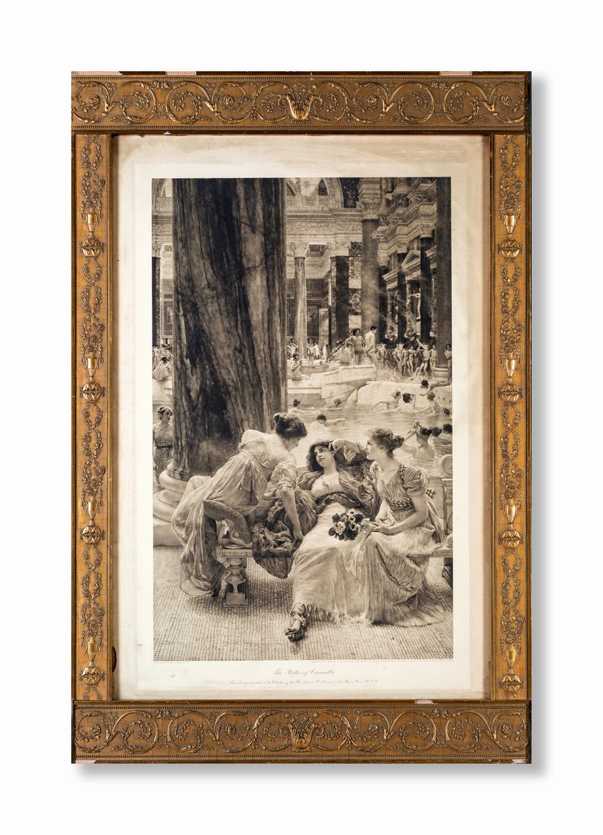 Lawrence Alma-tadema (da) - Le Terme di Caracalla