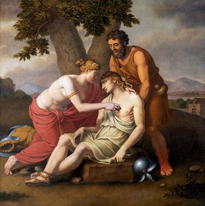 Angelica Cura Medoro Ferito