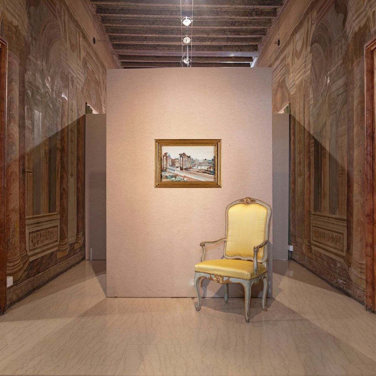 Juan Jiménez Martin (noto Anche Come Martino del Don) - Veduta Generale del Foro Romano Col Tempi...