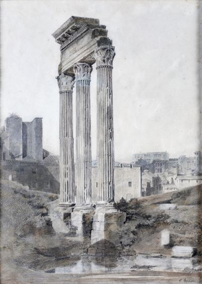 Resti del Tempio dei Dioscuri al Foro