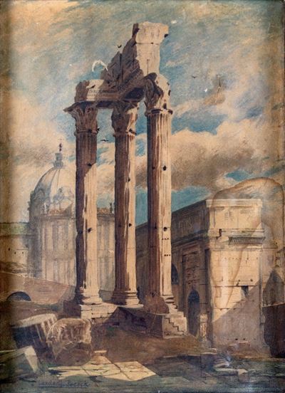 Resti del Tempio di Giove Tonante al Foro