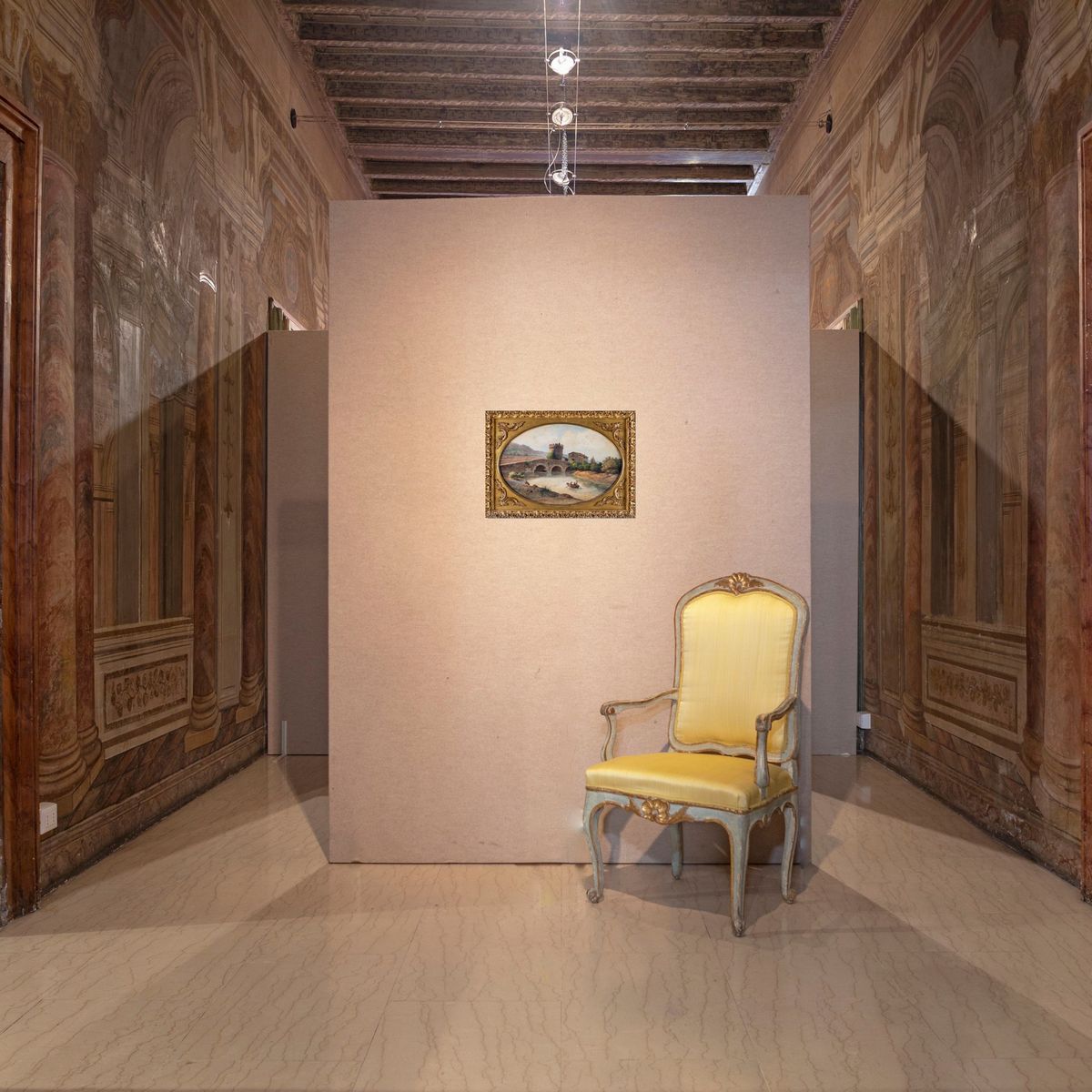 Roberto Gigli - Veduta del Ponte Lucano con il Sepolcro dei Plauzi nei Pressi di Tivoli