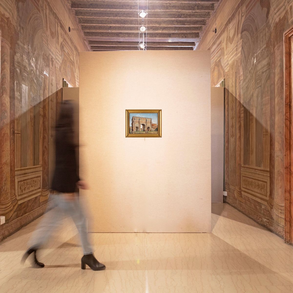 Pittore degli Inizi del XIX Secolo - L'arco di Costantino
