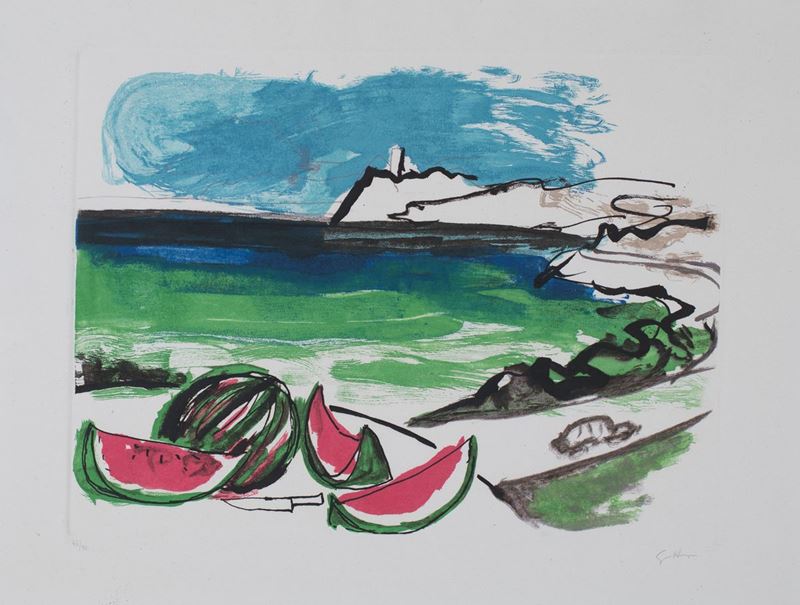 Renato Guttuso - Senza Titolo
