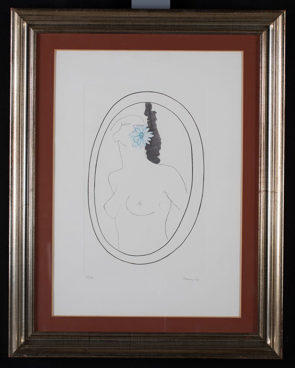 Giacomo Porzano - Donna allo Specchio