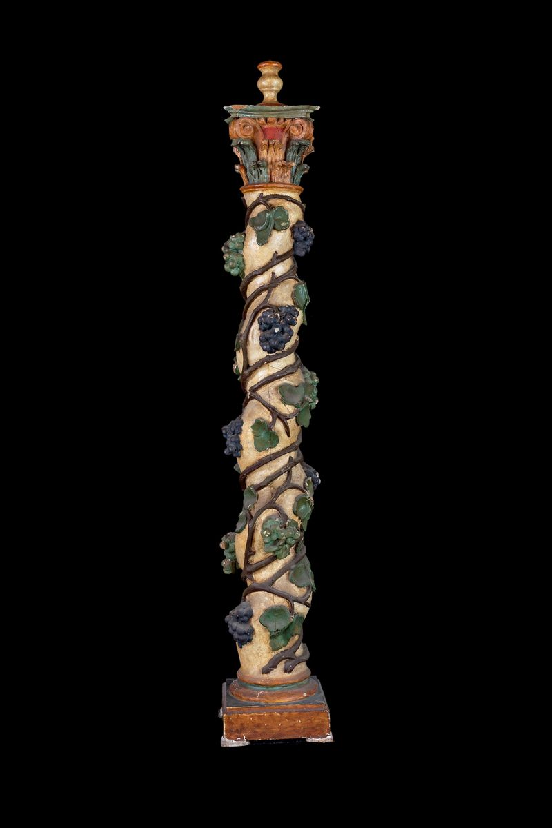 Coppia di Colonne Tortili