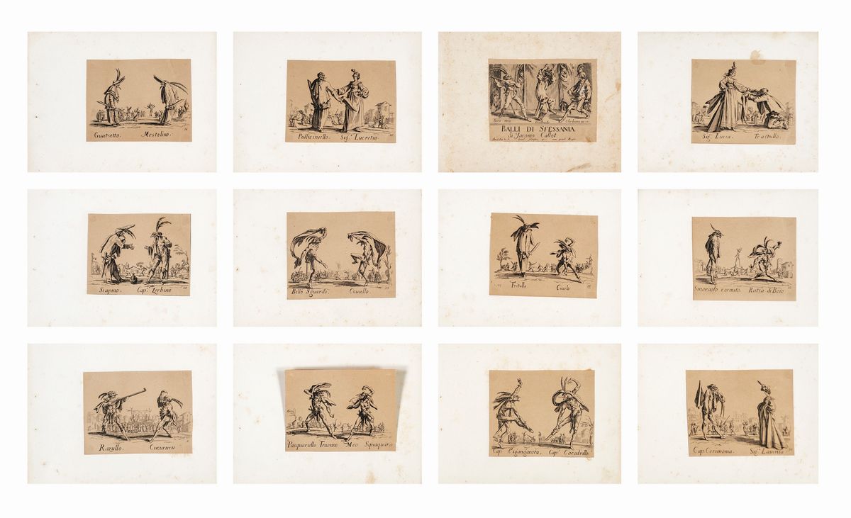 Jacques Callot - I Balli di Sfessania