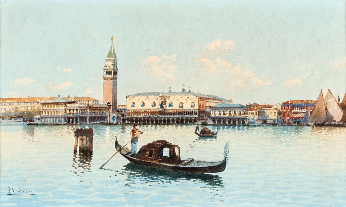 Andrea Biondetti - Vedute di Venezia