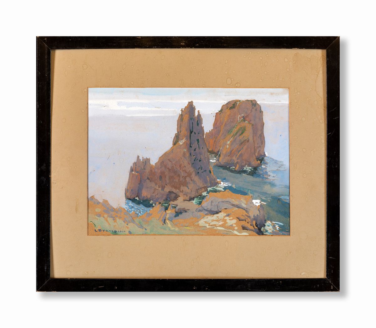 Carlo Brancaccio - Veduta di Capri