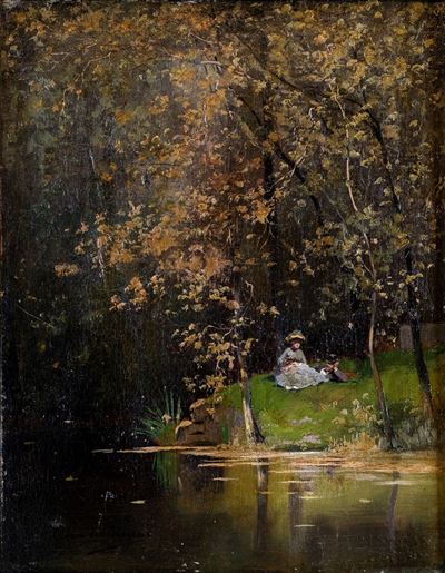 Scena Galante Lungo il Fiume