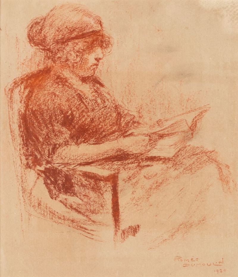 Roméo Dumoulin - Donna in Lettura