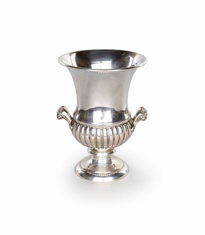 Vaso a Cratere in Argento