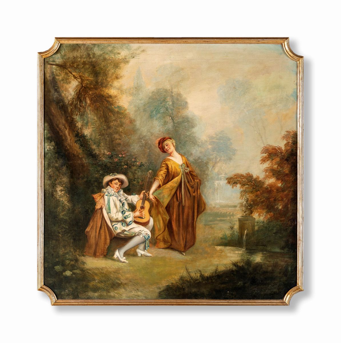 Scuola Francese del XIX Secolo - Scena Galante
