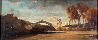 Le Pont Du Bourget (ponte Romano sulla Brague)