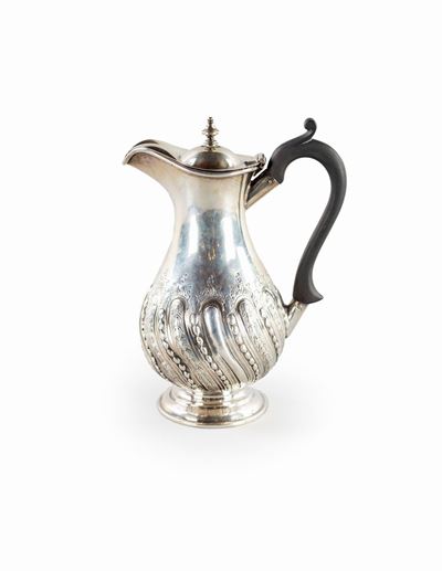 Caffettiera in Argento, Argentiere Searle & Co, Londra