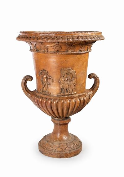 Vaso Medici in Terracotta, XIX Secolo