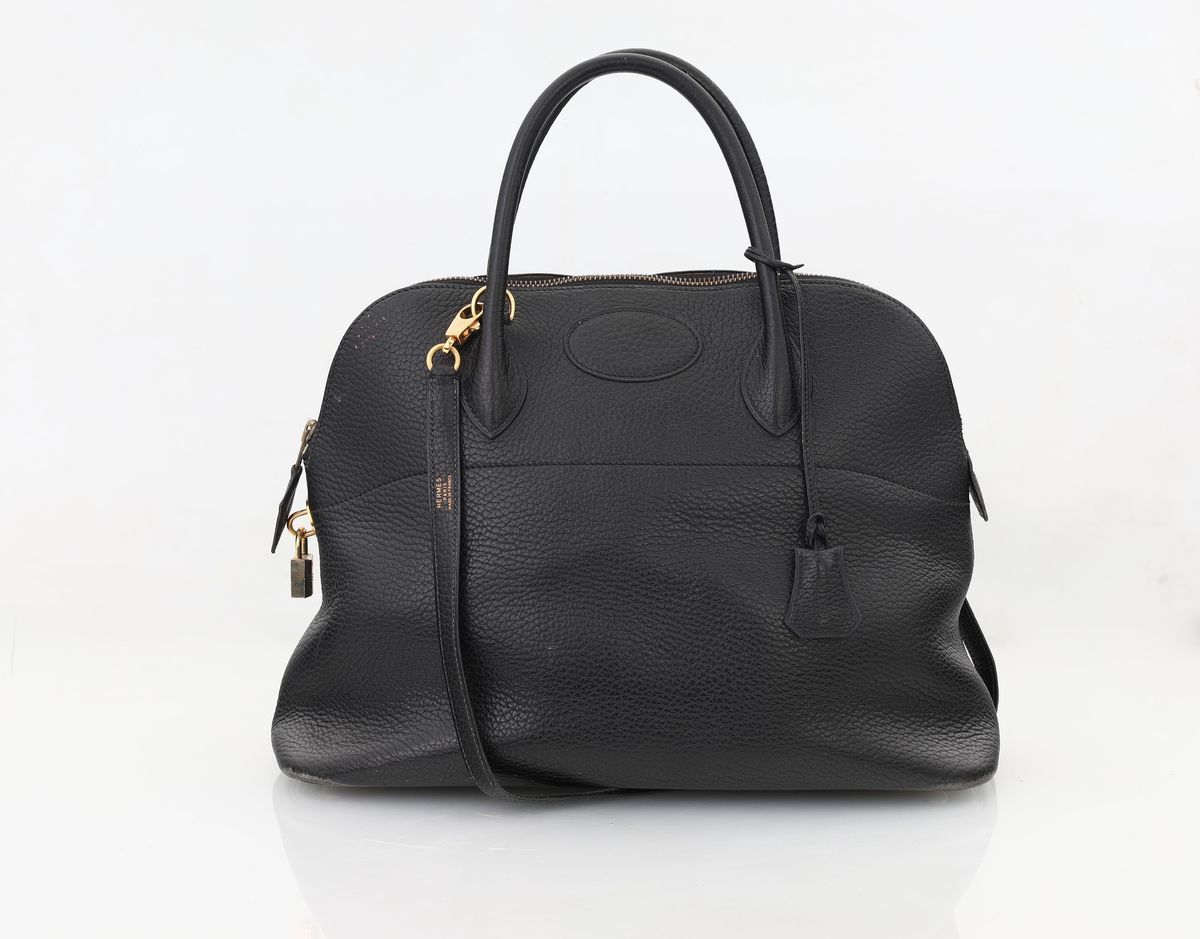 Hermès - Sac Bolide 35 in Pelle Nera
