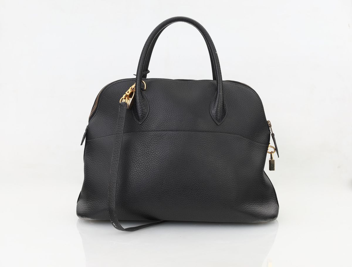 Hermès - Sac Bolide 35 in Pelle Nera
