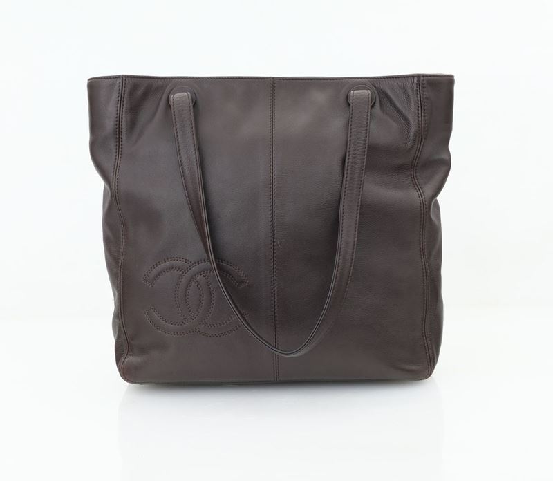 Chanel - Tote Bag in Vitello Testa di Moro
