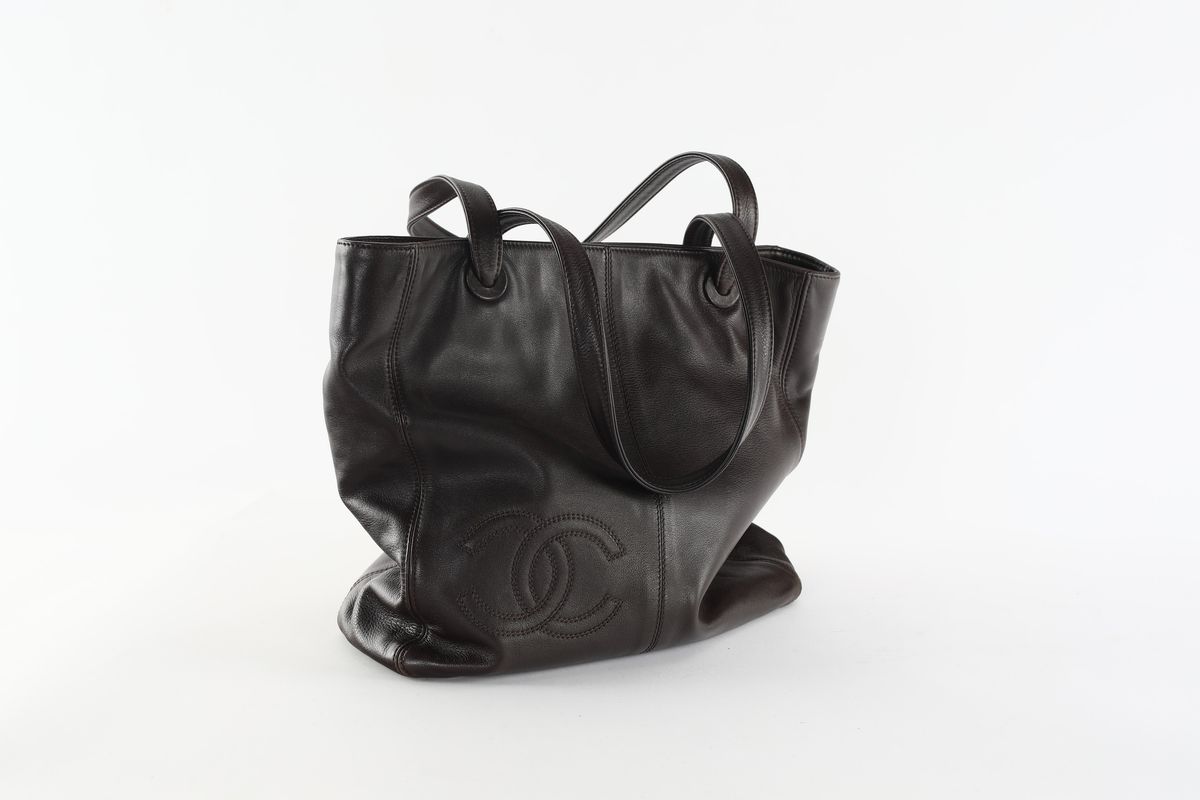 Chanel - Tote Bag in Vitello Testa di Moro