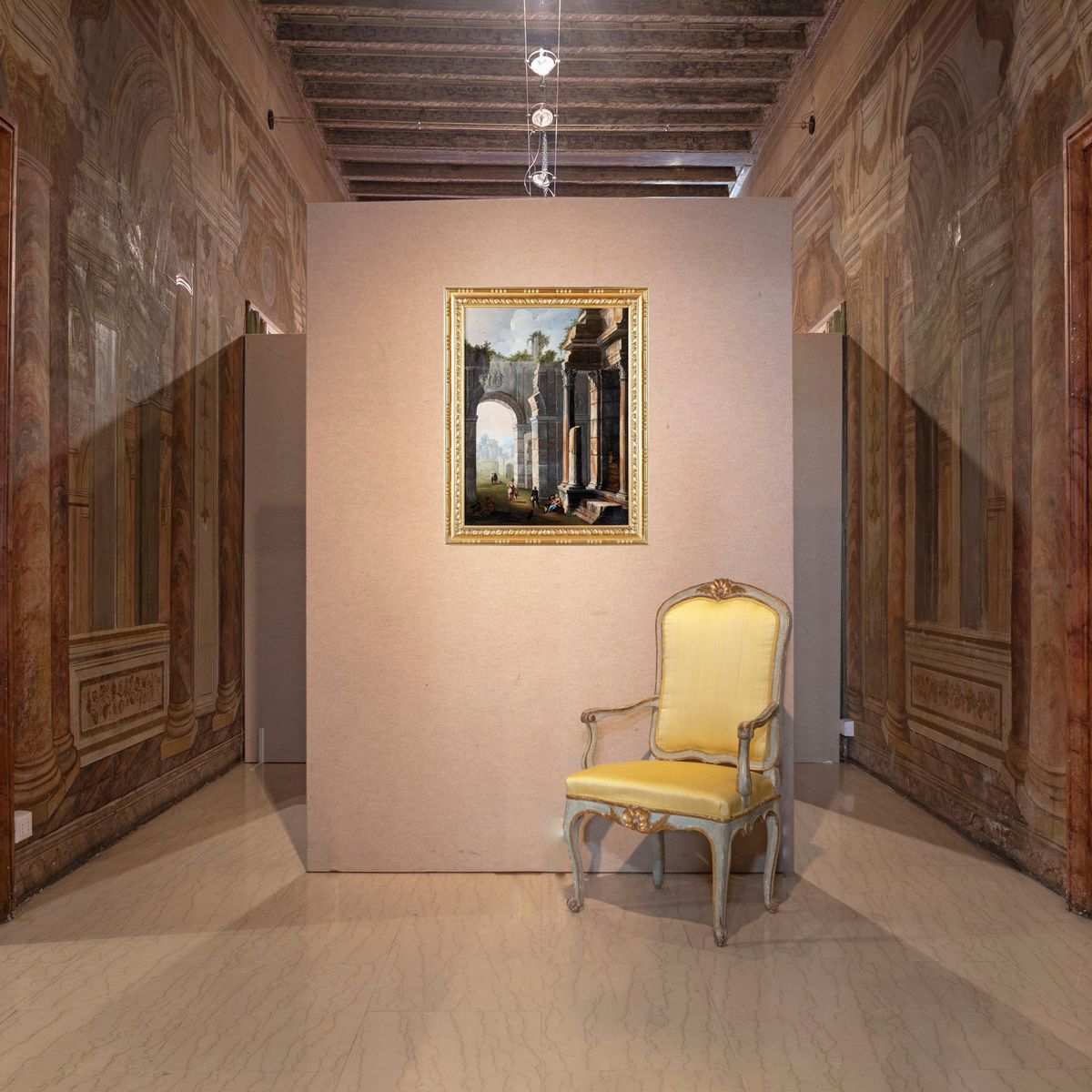 Scuola Italiana del XVIII Secolo - Ruderi Romani