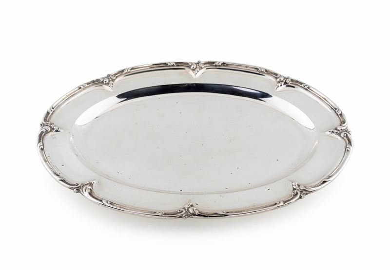 Piatto da Portata in Argento, Milano, 1935/1945