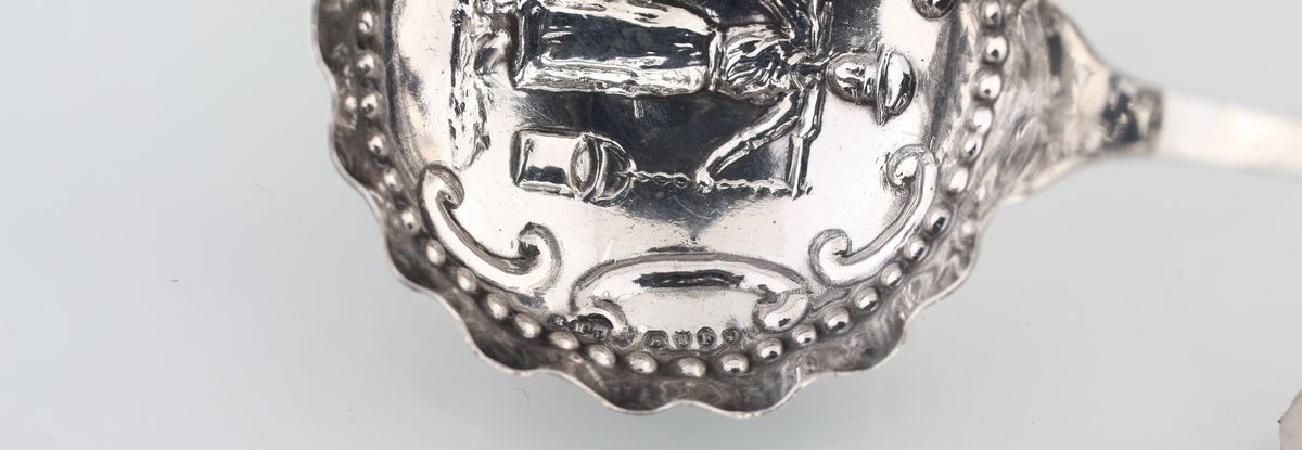 Due Piccoli Mestoli in Argento, Olanda XIX Secolo