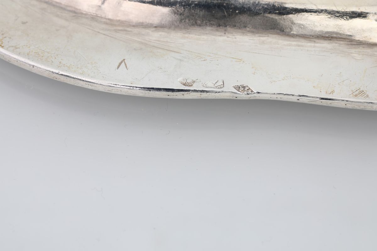 Piatto Circolare in Argento, Roma Stato Pontificio, Argentiere Pietro Paolo Spagna (attivo dal 18...