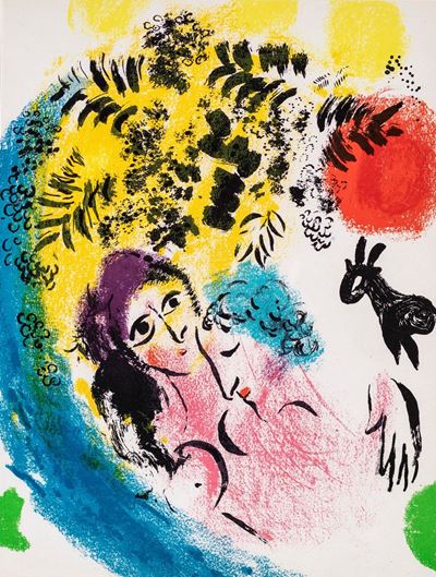 Les Amoreux Au Soleil Rouge
