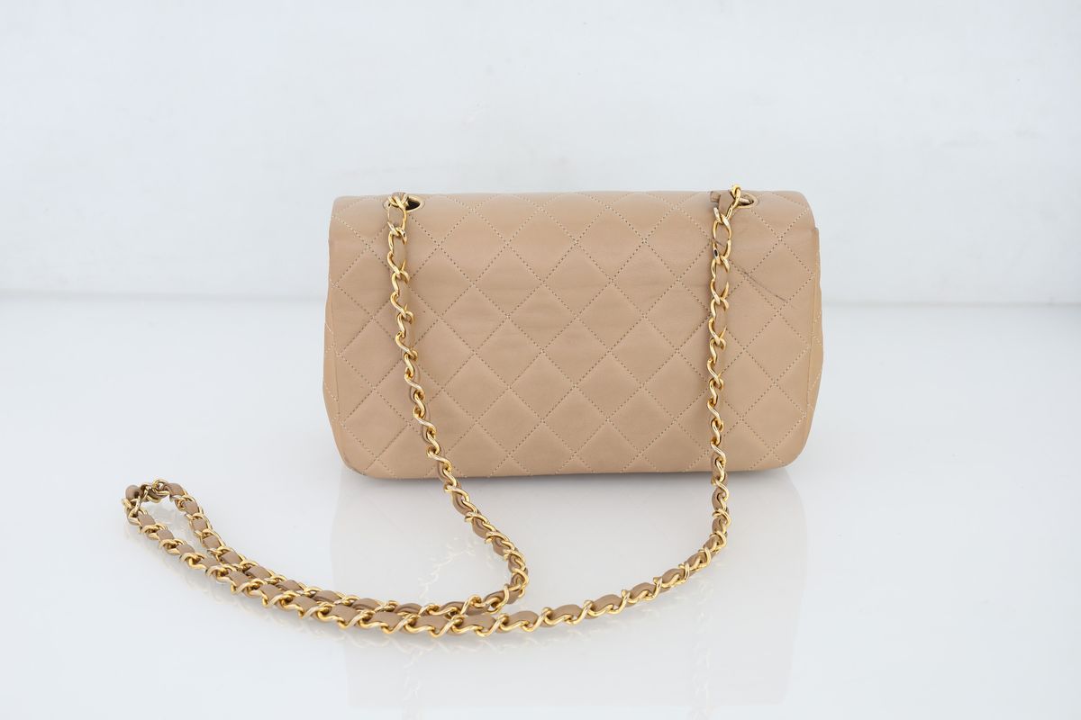 Chanel - Borsa a Tracolla in Pelle Beige