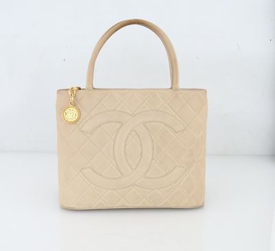 Chanel - Tote Bag in Pelle Beige