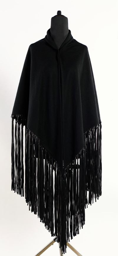 Hermes - Poncho Nero