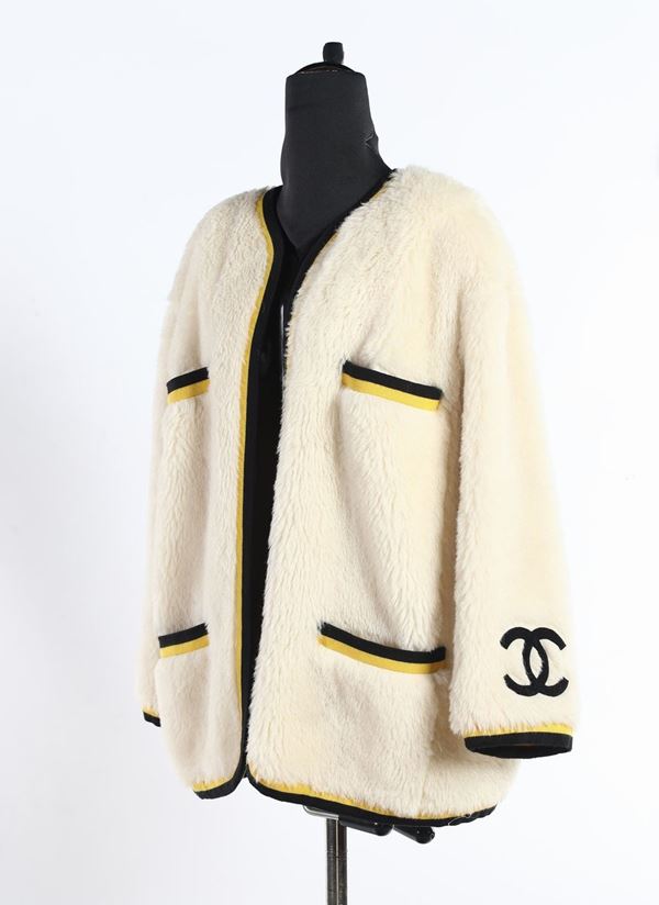 Chanel  - giacca bianca   (1994)  - Asta Asta a tempo  - Fashion Luxury - Casa d'Aste Arcadia