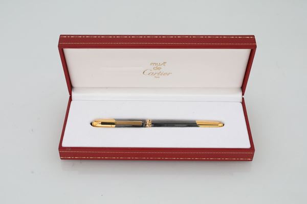must de Cartier - Penna stilografica in oro giallo 18 k